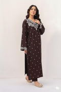 2 PC LAWN EMBROIDERED SUIT OR-1027 BR