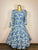 BLUE BLOOM MAXI DRESS OR 104