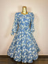 BLUE BLOOM MAXI DRESS OR 104